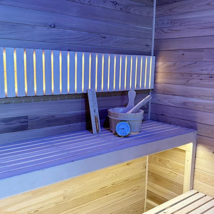 Red Cedar Outdoor Sauna Cabin